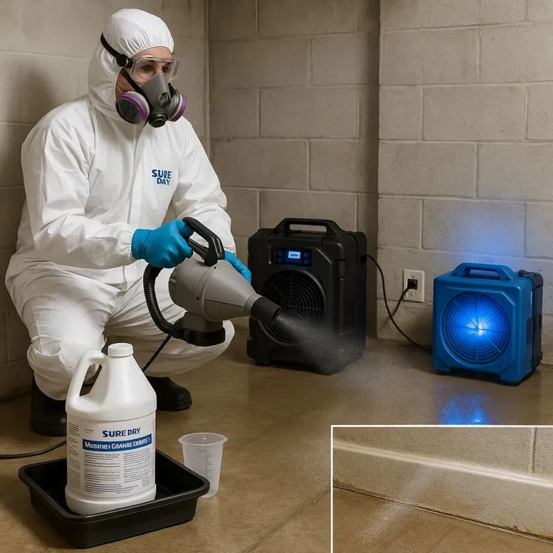 Sanitization and Odor Removal process in Apison, TN